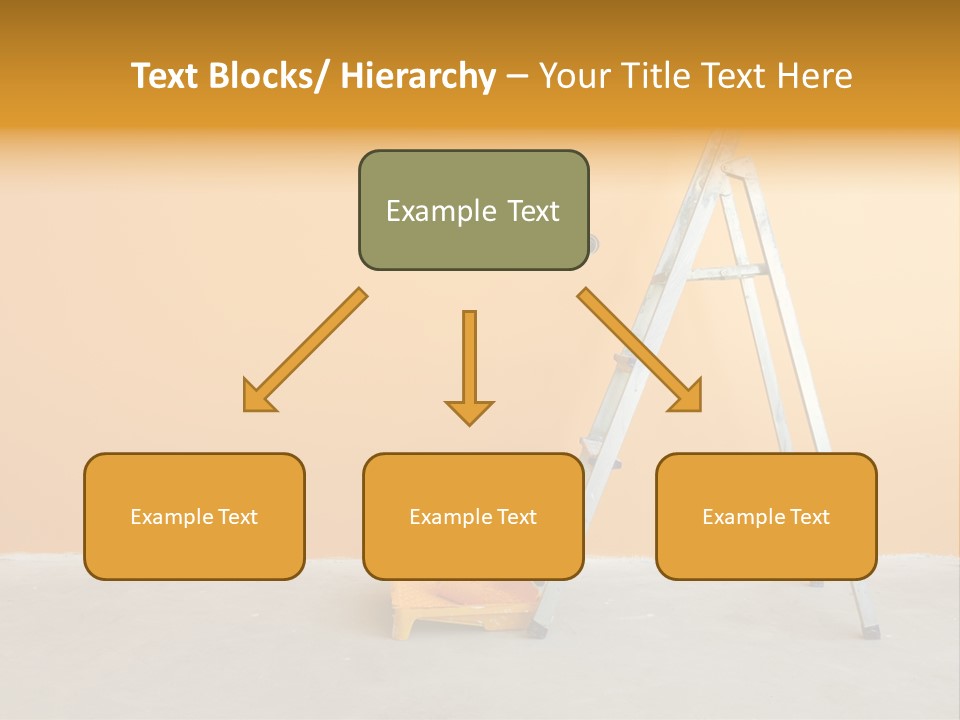 Art Bucket House PowerPoint Template