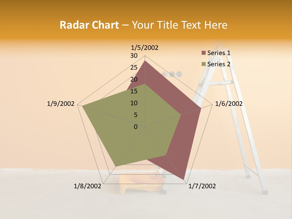 Art Bucket House PowerPoint Template