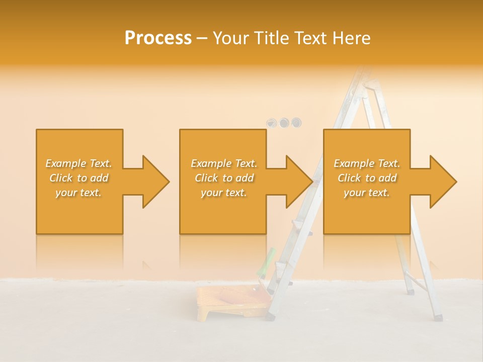 Art Bucket House PowerPoint Template