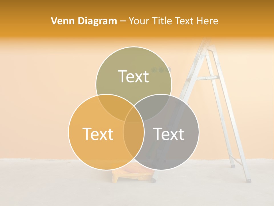 Art Bucket House PowerPoint Template