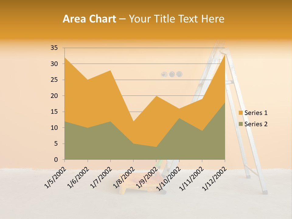 Art Bucket House PowerPoint Template