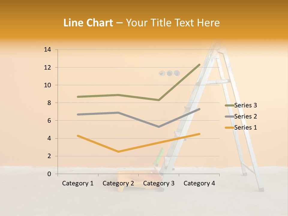 Art Bucket House PowerPoint Template