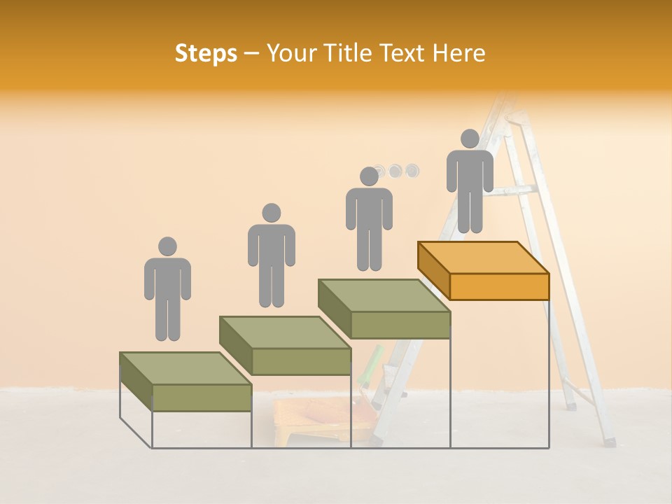 Art Bucket House PowerPoint Template