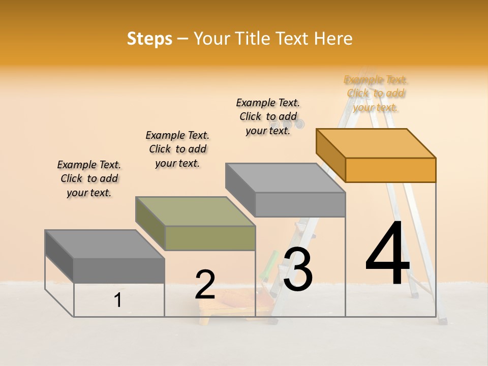 Art Bucket House PowerPoint Template