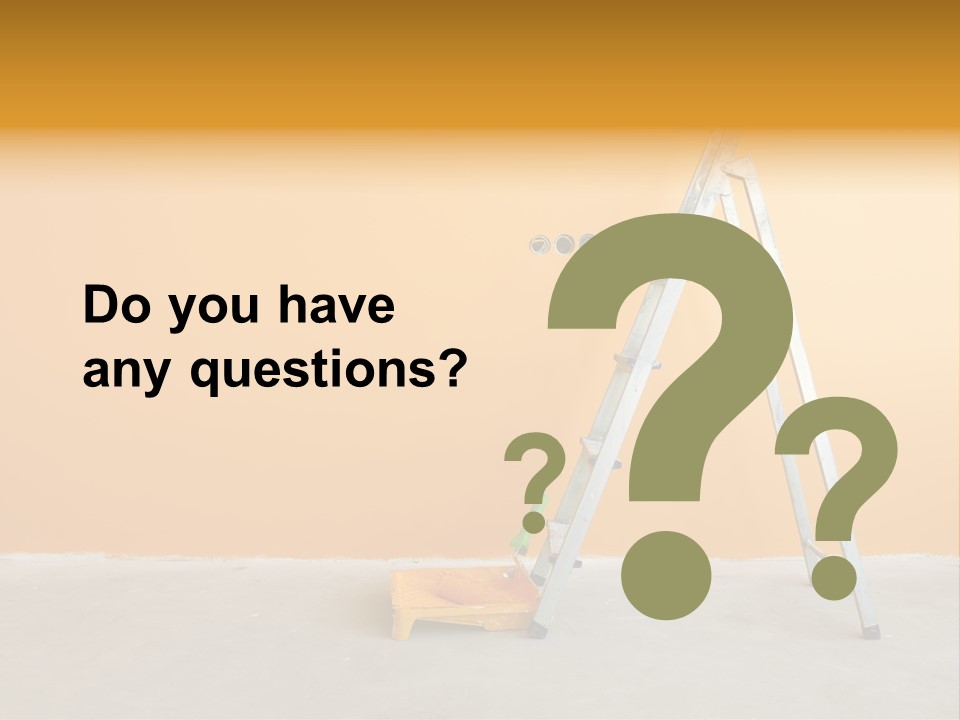 Art Bucket House PowerPoint Template