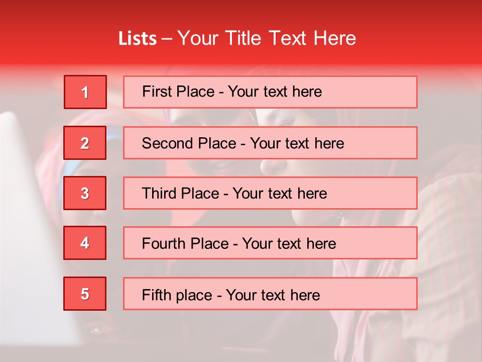 Lady Young Malaysian PowerPoint Template
