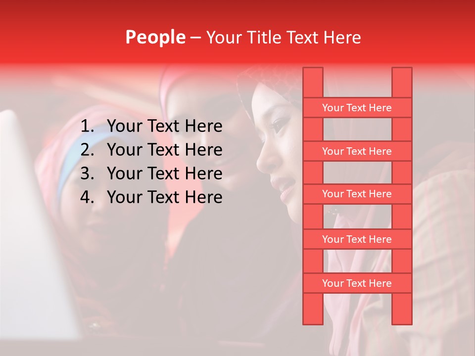 Lady Young Malaysian PowerPoint Template