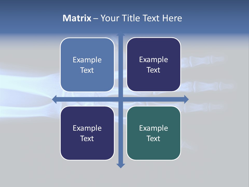 Broken Body Thumb PowerPoint Template