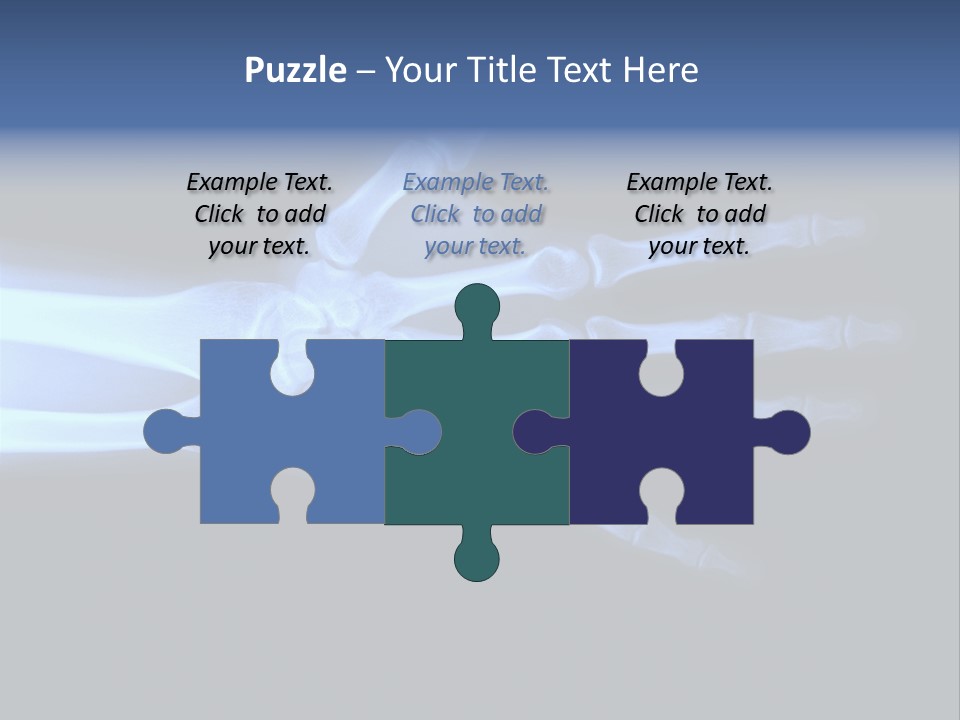 Broken Body Thumb PowerPoint Template