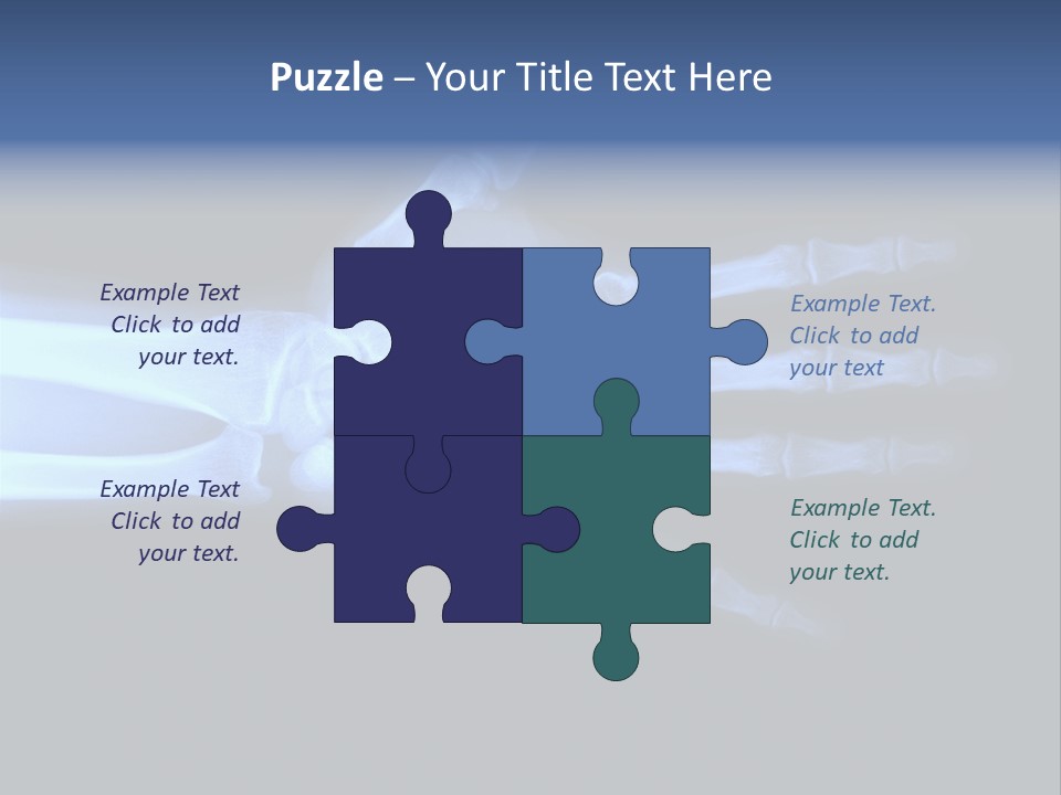 Broken Body Thumb PowerPoint Template