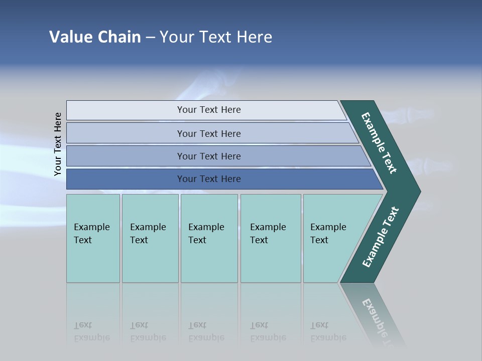 Broken Body Thumb PowerPoint Template