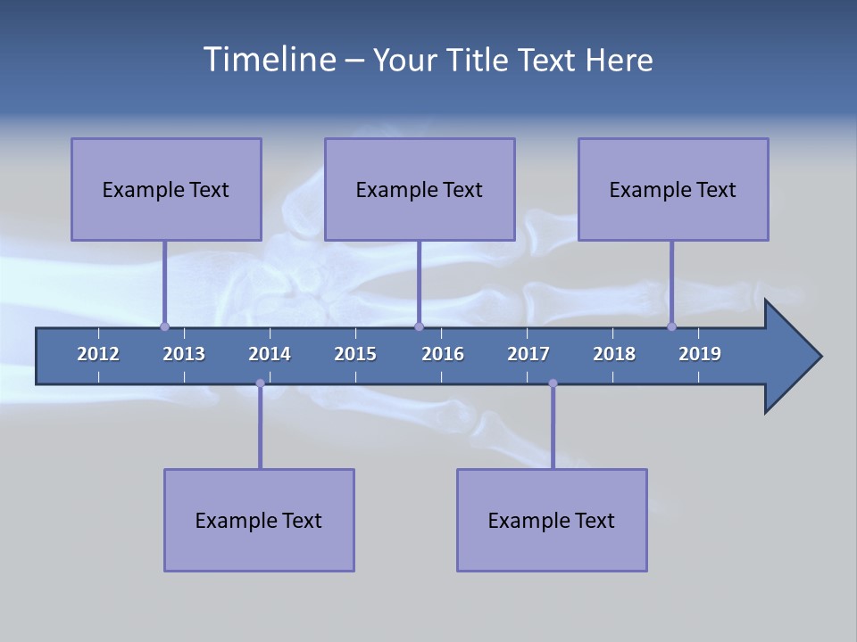Broken Body Thumb PowerPoint Template