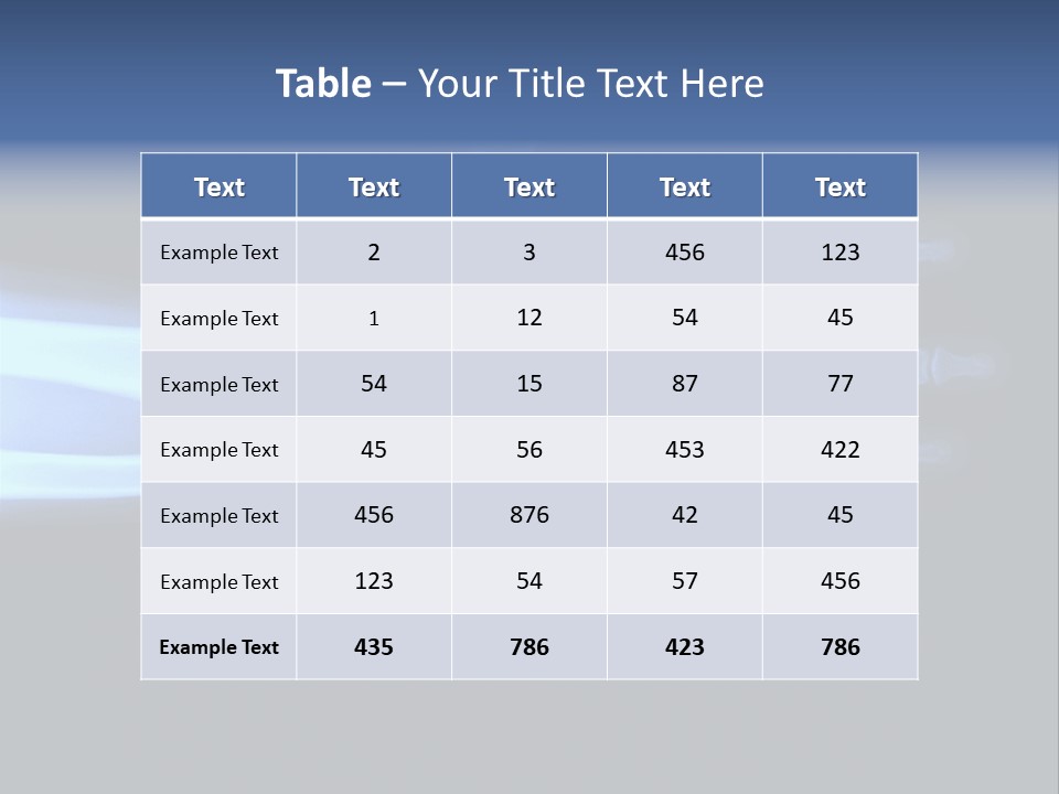 Broken Body Thumb PowerPoint Template