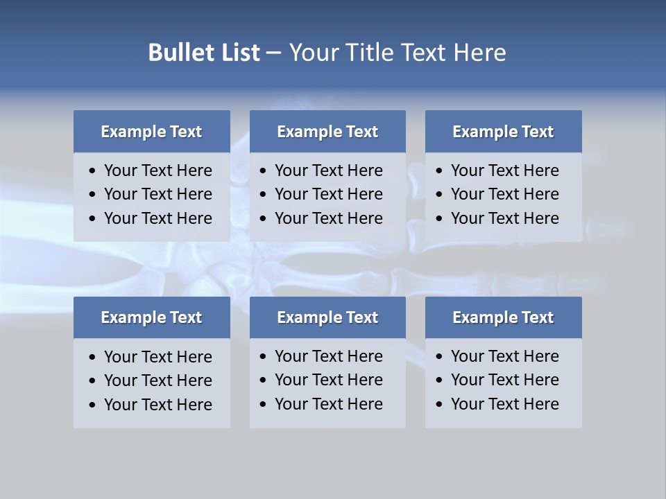 Broken Body Thumb PowerPoint Template