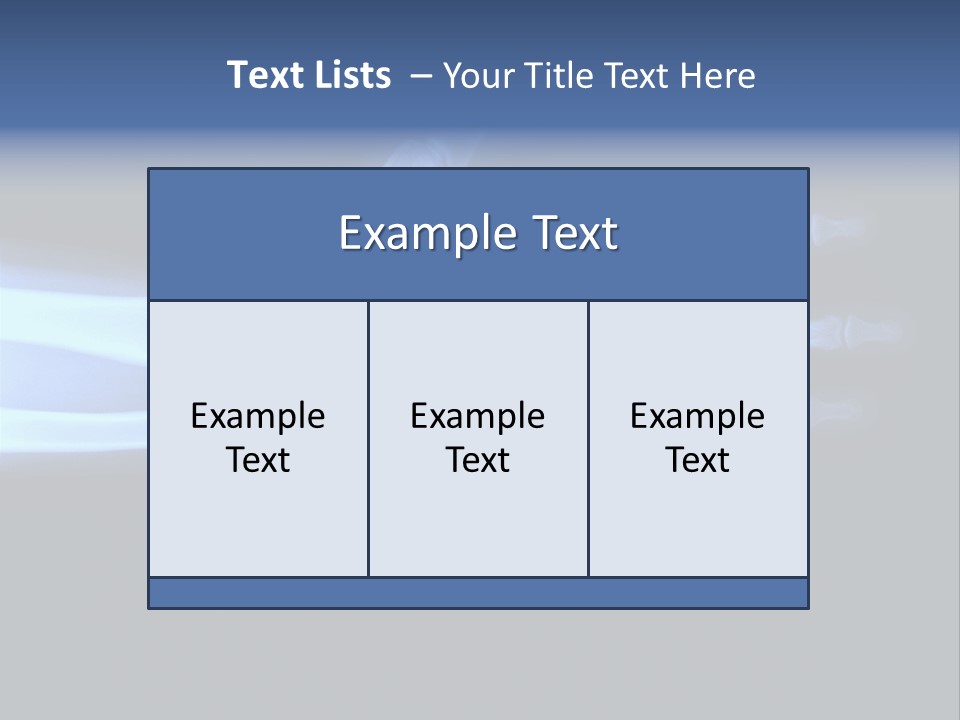 Broken Body Thumb PowerPoint Template
