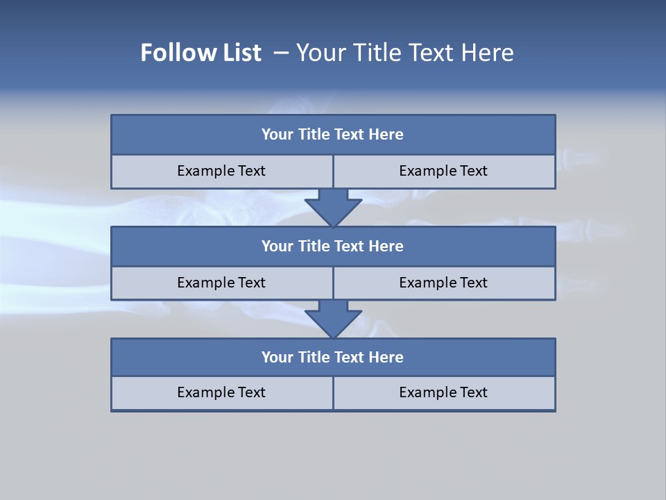 Broken Body Thumb PowerPoint Template
