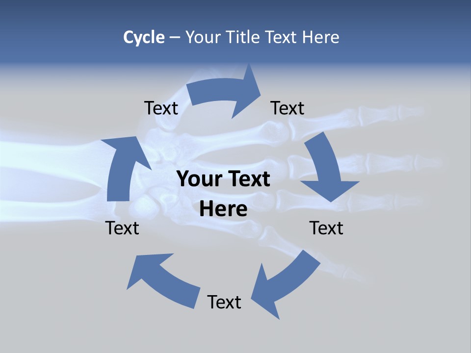 Broken Body Thumb PowerPoint Template