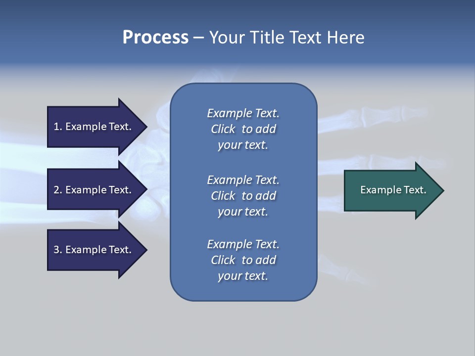 Broken Body Thumb PowerPoint Template
