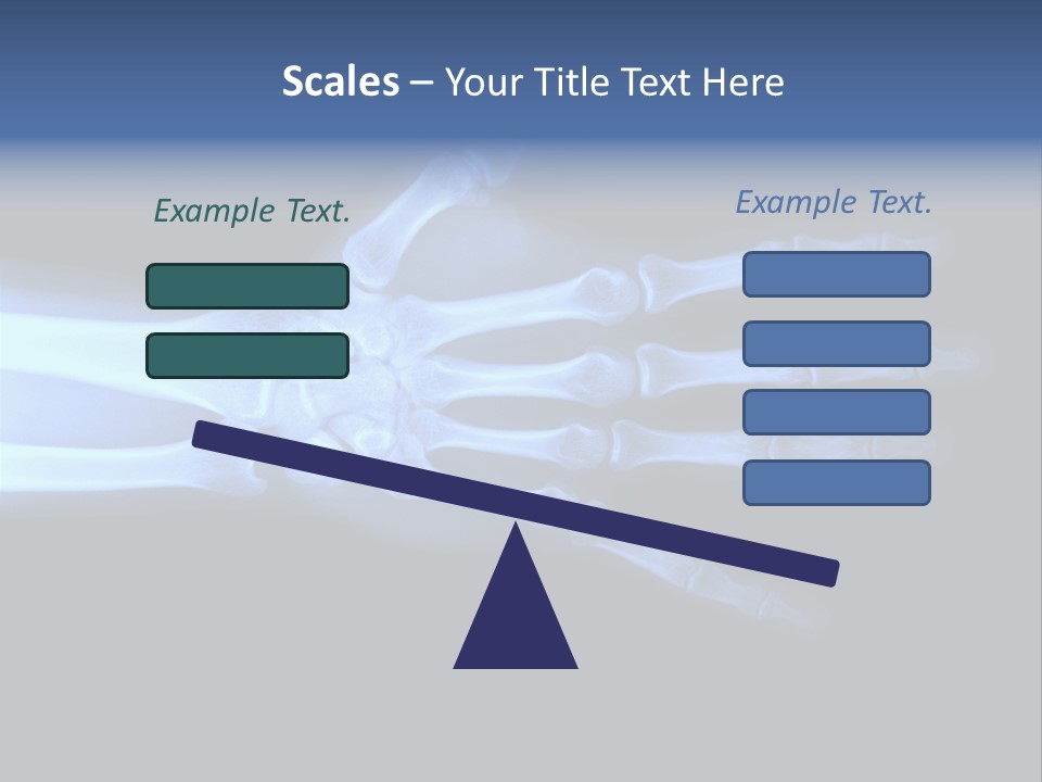 Broken Body Thumb PowerPoint Template