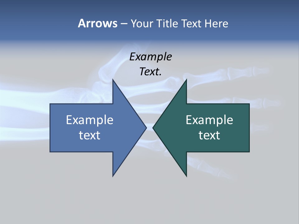 Broken Body Thumb PowerPoint Template