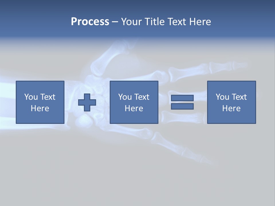 Broken Body Thumb PowerPoint Template