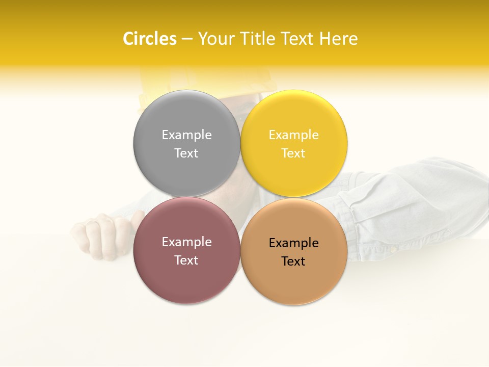 Professional Contractor Smiling PowerPoint Template