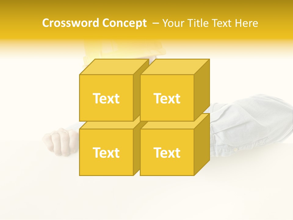 Professional Contractor Smiling PowerPoint Template