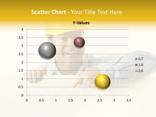 Professional Contractor Smiling PowerPoint Template