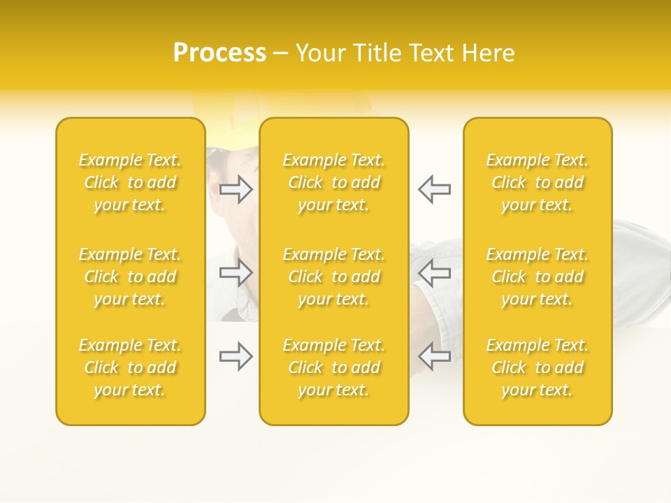 Professional Contractor Smiling PowerPoint Template