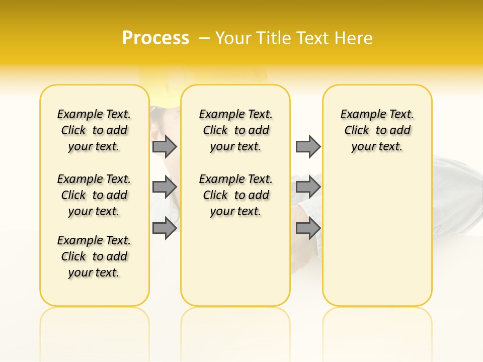 Professional Contractor Smiling PowerPoint Template
