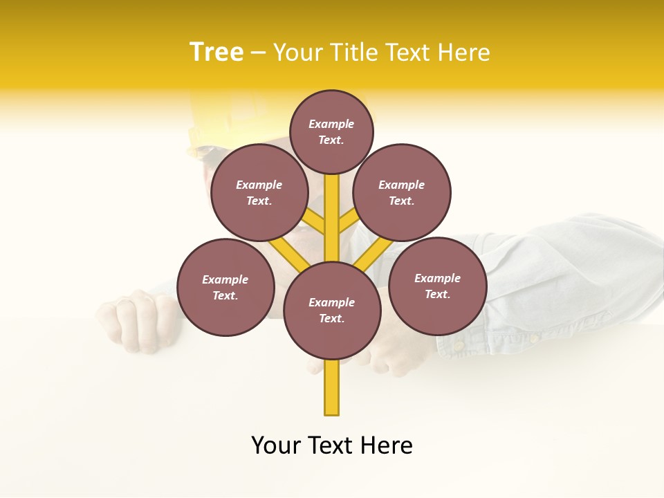 Professional Contractor Smiling PowerPoint Template