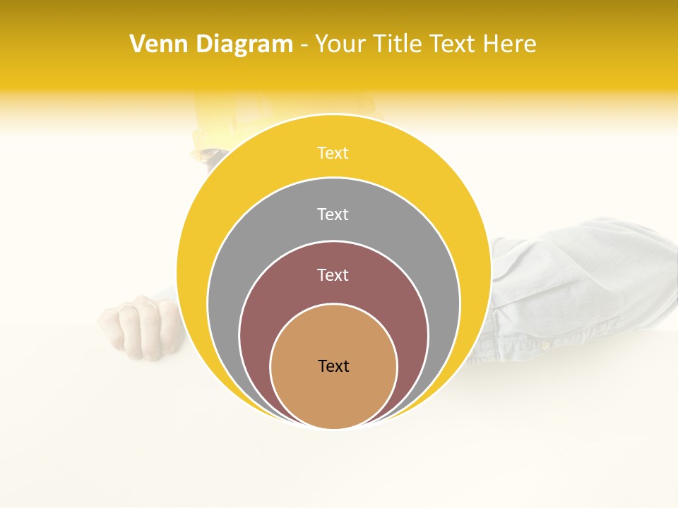 Professional Contractor Smiling PowerPoint Template