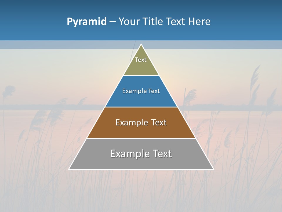 Nature Blue Beauty PowerPoint Template