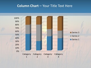 Nature Blue Beauty PowerPoint Template