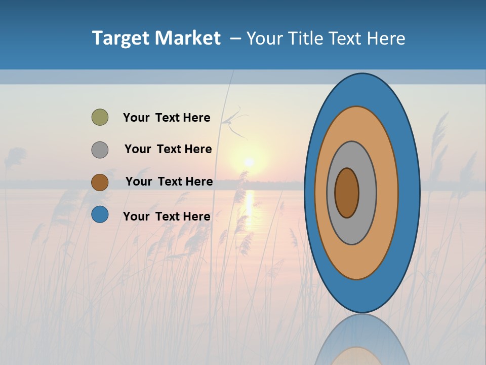 Nature Blue Beauty PowerPoint Template