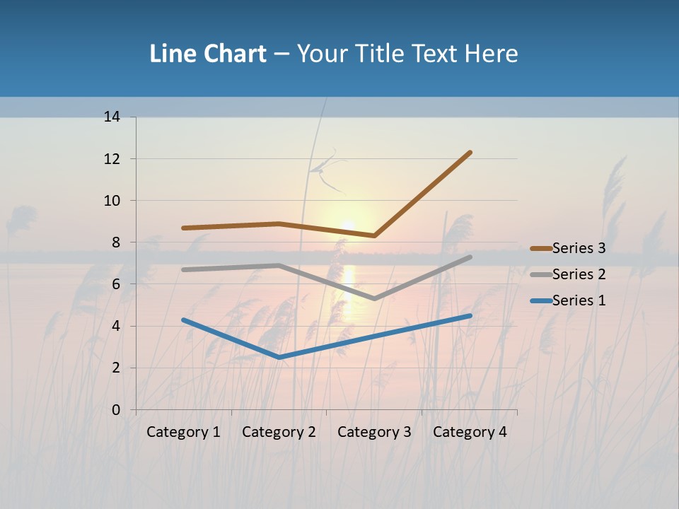 Nature Blue Beauty PowerPoint Template