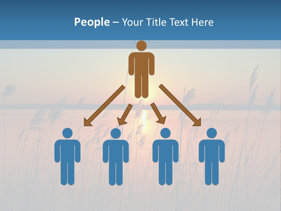 Nature Blue Beauty PowerPoint Template