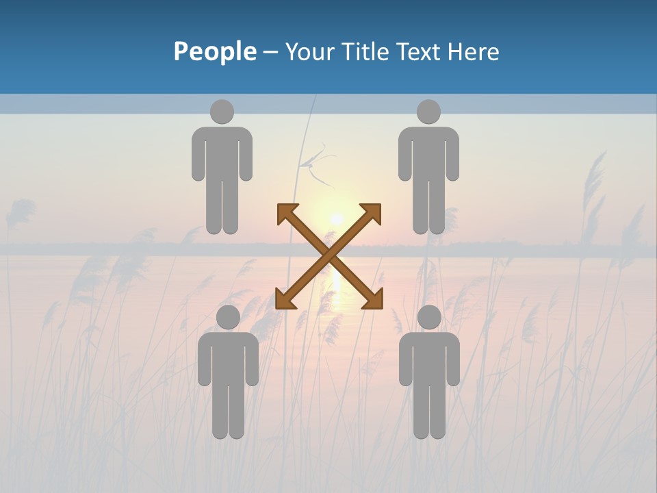 Nature Blue Beauty PowerPoint Template