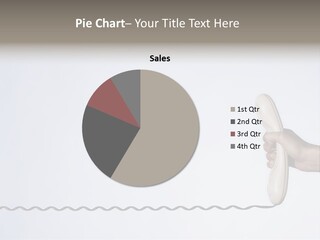 Object Phone Line PowerPoint Template