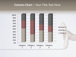 Object Phone Line PowerPoint Template