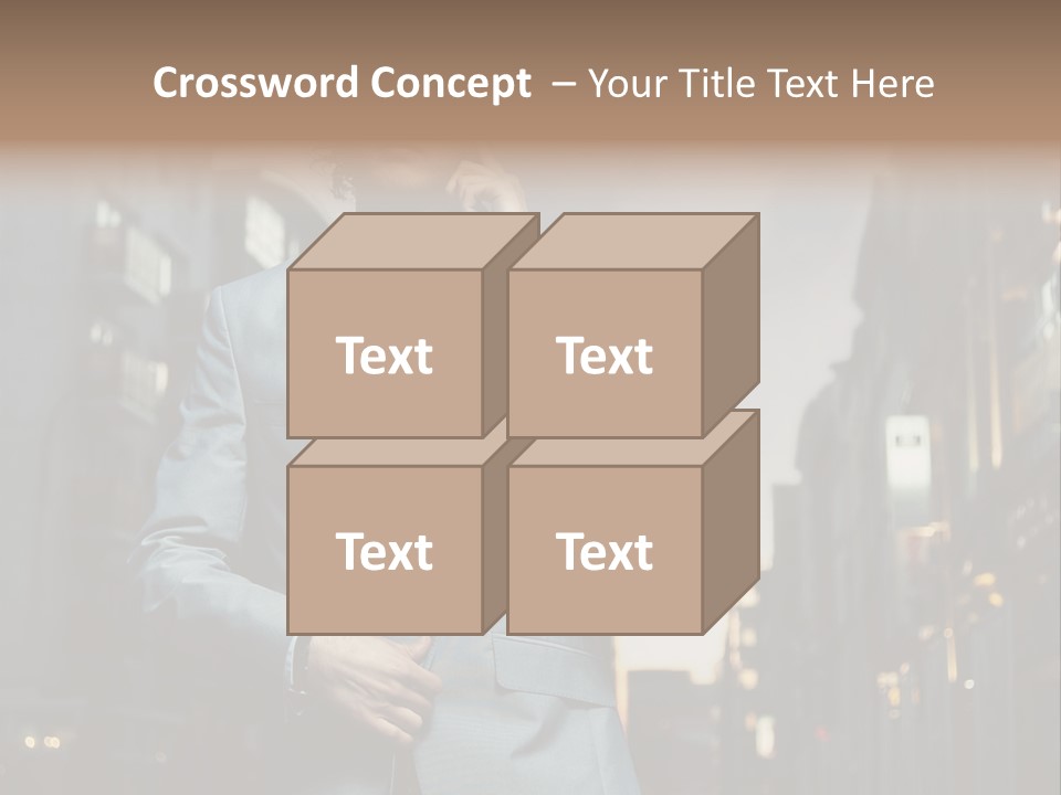 Town Hair Date PowerPoint Template