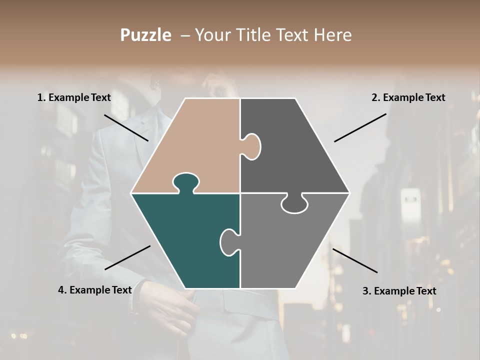 Town Hair Date PowerPoint Template