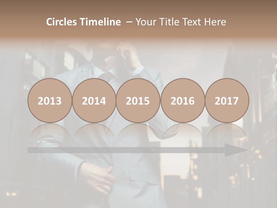 Town Hair Date PowerPoint Template