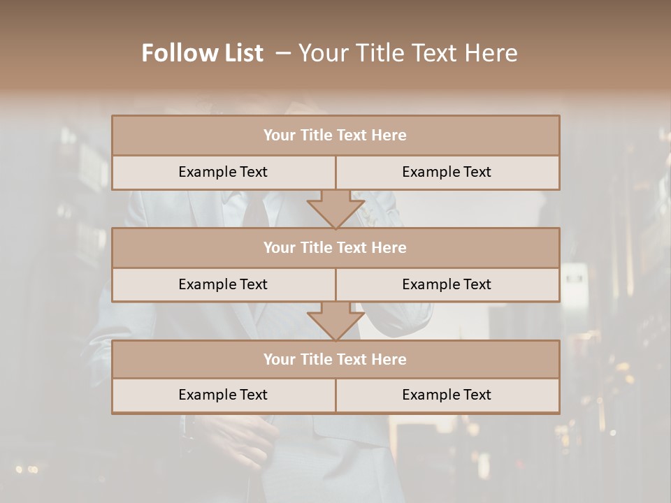 Town Hair Date PowerPoint Template