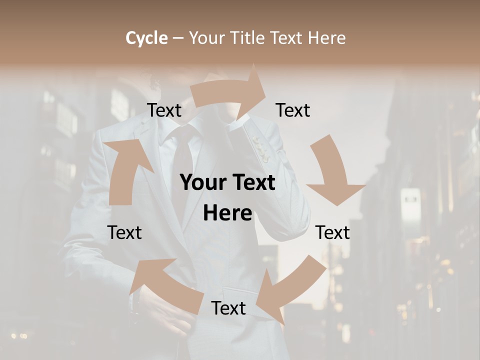 Town Hair Date PowerPoint Template