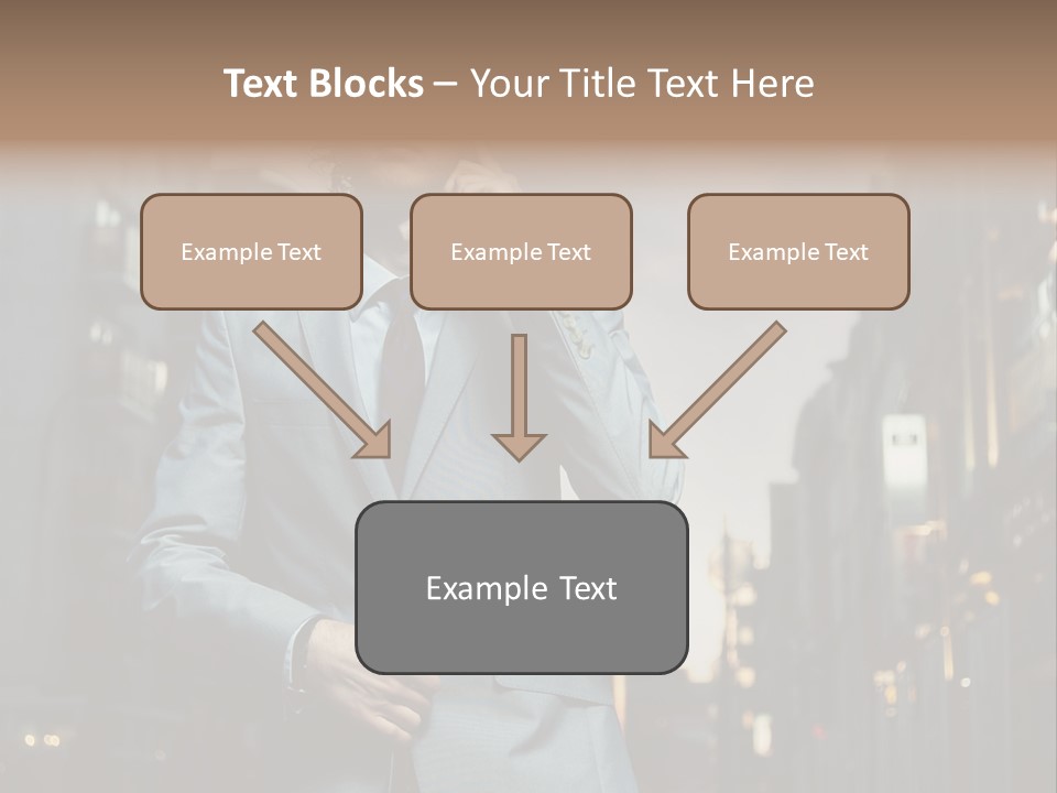 Town Hair Date PowerPoint Template