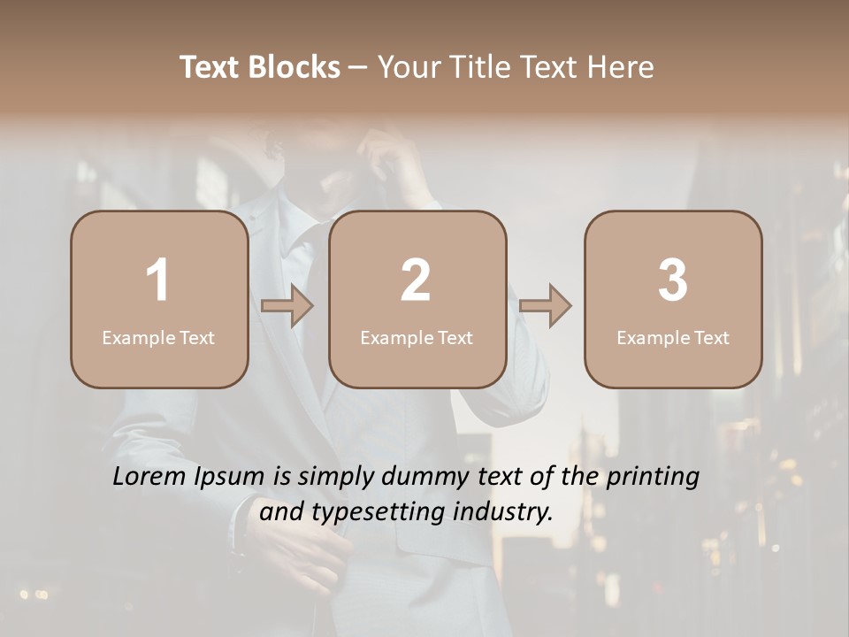 Town Hair Date PowerPoint Template