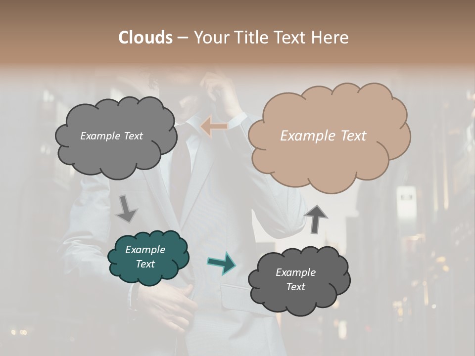 Town Hair Date PowerPoint Template