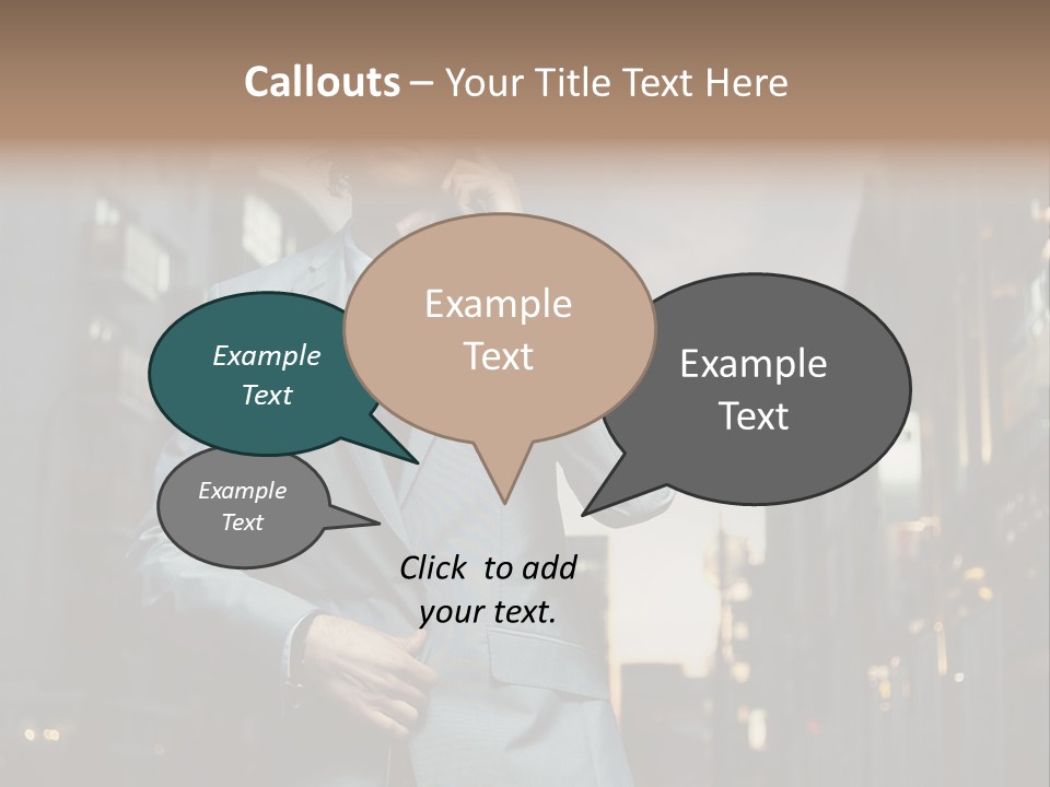 Town Hair Date PowerPoint Template