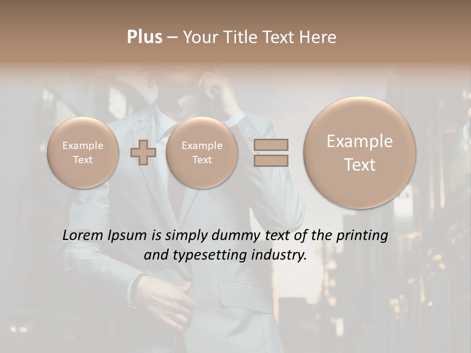 Town Hair Date PowerPoint Template